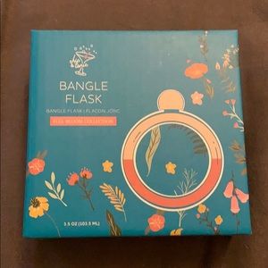 BNIB Chic & Tonic Pink Bangle Flask with Funnel